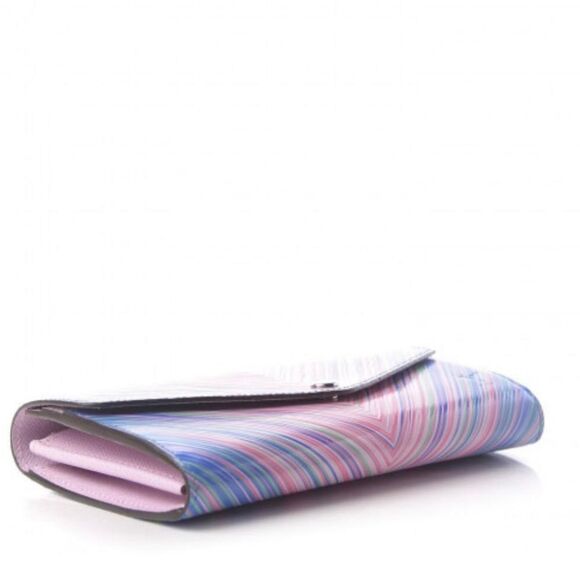 Louis Vuitton Epi Tropical Sarah Wallet Blue Rose NWOT - Picture 3 of 9